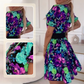 ⏳Sconto del 50% per un periodo limitato💥✨Mini abito da donna con stampa flore