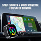 Adattatore 2-in-1 senza fili per iPhone e Android Auto