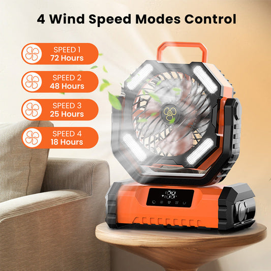 🔥 Vendita calda 50% OFF🎁 Ventilatore oscillante portatile con telecomando