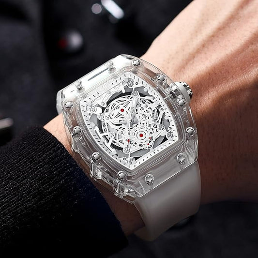 🎁Moda orologi da uomo incavati