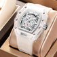 🎁Moda orologi da uomo incavati