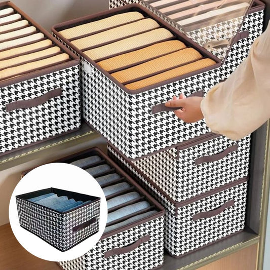 🎁ULTIMO GIORNO ACQUISTA 2 E NE OTTIENI 1 GRATIS!!⏳Organizer pieghevole per jeans da riporre nell'armadio