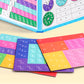 🔥🏅 Ultimo giorno -50%! Libro Magnetico Montessori Puzzle delle Frazioni – 106 pezzi educativi + penna, per imparare giocando a casa!