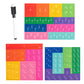 🔥🏅 Ultimo giorno -50%! Libro Magnetico Montessori Puzzle delle Frazioni – 106 pezzi educativi + penna, per imparare giocando a casa!