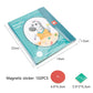 🔥🏅 Ultimo giorno -50%! Libro Magnetico Montessori Puzzle delle Frazioni – 106 pezzi educativi + penna, per imparare giocando a casa!
