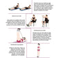 ⏱️ Risultati Visibili in Poche Settimane🏠Corda Resistente per Modellare Glutei e Pancia, Esercizi Semplici ad Ogni Livello di Allenamento🔥🔥