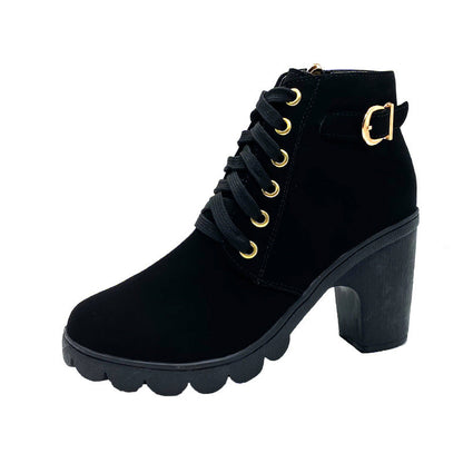 Stivali da donna con tacco grosso🍂Nuovi arrivi autunnali - 57% di sconto