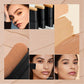 💄Stick fondotinta 2 in 1 con pennello – Doppia funzione, texture cremosa e finitura aerografata