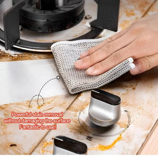 Asciugamano per piatti in filo d'acciaio giapponese