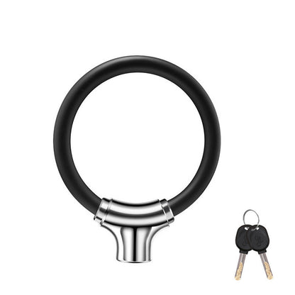 💥 Acquista 2 e ricevi 1 in omaggio! 🚲 Lucchetto antifurto portatile ad anello in acciaio per biciclette 🔒