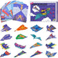 🎁🎄🛩️Set creativo di aeroplanini di carta fai da te per bambini✨