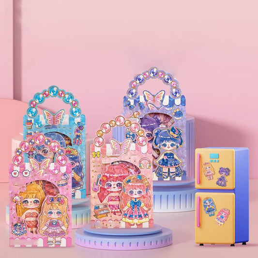 Bambole magnetiche da vestire per bambini