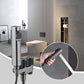 Set con valvola a doppio controllo 1-in-2-out e spruzzatore per bidet