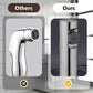Set con valvola a doppio controllo 1-in-2-out e spruzzatore per bidet