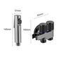 Set con valvola a doppio controllo 1-in-2-out e spruzzatore per bidet