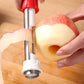 🍎🔪 Sbucciatore e scavafrutta 2 in 1 in acciaio inossidabile – pela e rimuovi il torsolo con un solo strumento! ✨🥄