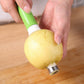 🍎🔪 Sbucciatore e scavafrutta 2 in 1 in acciaio inossidabile – pela e rimuovi il torsolo con un solo strumento! ✨🥄
