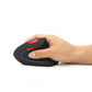 Mouse ottico verticale ergonomico ricaricabile USB wireless
