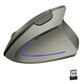 Mouse ottico verticale ergonomico ricaricabile USB wireless