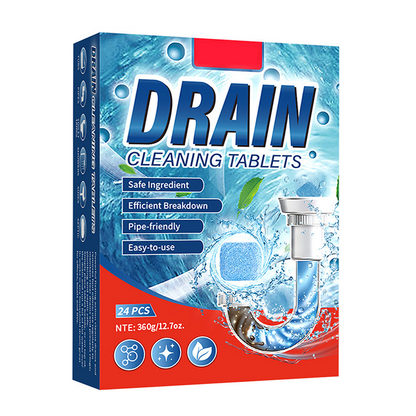 ✨ ACQUISTA 2 E RICEVI 1 GRATIS! 🚰 Compresse per disostruire le tubature – Rimuovi ostruzioni ad azione rapida – Sicuro per le tubature, rimuove capelli e grasso – non danneggia l'impianto idraulico 🔧
