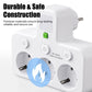 Presa multipla intelligente con porte USB