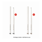 👁️ Matita Eyeliner Gel Waterproof a Lunga Tenuta ✍️ | Punta Ultra-Fine 2mm e Formula Cremosa Anti-Sbavatura ✨ | Tratto Preciso e No-Transfer Fino a 12 Ore (2 Colori) 🖤💧