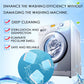 🧼 ACQUISTA 1, OTTIENI 1 GRATIS! 💦 Pastiglie per la pulizia profonda della lavatrice – Elimina il 99% dei batteri, Rimuove gli odori & Previene la muffa 🧽