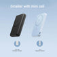 Mini Power Bank magnetico pieghevole wireless con supporto