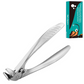 🥳 OFFERTA IMPERDIBILE 2026 💅 Tagliaunghie in acciaio inossidabile con lame curve di precisione: facile da usare anche per unghie spesse e per gli anziani! ✂️✨