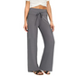 Pantaloni lunghi casual morbidi da donna