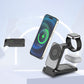 Caricatore wireless magnetico pieghevole 3 in 1