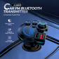 📻 SCONTO DEL 52% SUBITO! 🚗 Trasmettitore FM Bluetooth universale per auto con doppia porta – Musica wireless, chiamate vivavoce e doppio caricatore USB 🔌