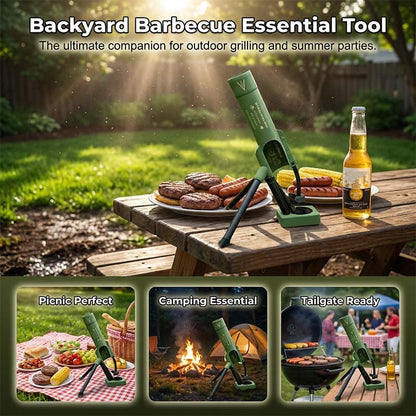 ⏰🔥 OFFERTA A TEMPO LIMITATO: -50%! 🍻 Mortaio per Tappi di Birra da 51 mm – Divertente Accessorio da Scrivania e da Bar per Lanciare Tappi, Perfetto per Feste e Regali 🚀✨