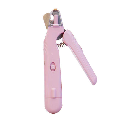Tagliaunghie LED 2 in 1 per Animali con Lima Elettrica