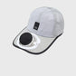 Cappellino da baseball traspirante con ventola solare integrata