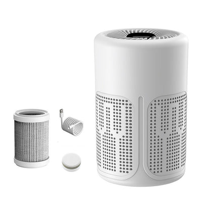 🥳2026 HOT SALE🔇 50% OFF! Silent Air Purifier – Multi‑layer filtration, ultra‑quiet sleep mode. Covers 30‑50m², one‑touch operation. Breathe clean, rest easy. No more sneezing at night! 🛌✨