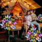 Luci Solari da Giardino a Forma di Farfalla