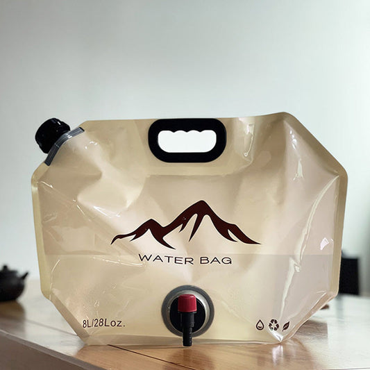 Borsa contenitore per acqua pieghevole di grande capacità per esterni