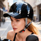 Casco da moto unisex stile berretto da baseball