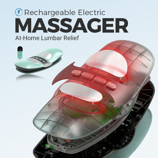 Massaggiatore lombare elettrico ricaricabile con funzione riscaldante