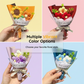 Incantevole mini bouquet di fiori lavorato a mano a maglia