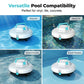 🤖Ultimo giorno SCONTO DEL 60%🌊 Robot pulitore per piscina | Senza fili · Elevata potenza di aspirazione · Navigazione intelligente · Avvio con un solo pulsante · Cestello filtro facile da rimuovere