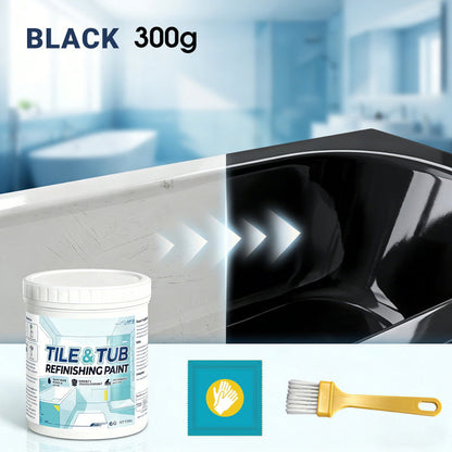 Kit di vernici premium per la ristrutturazione di piastrelle e vasche da bagno.