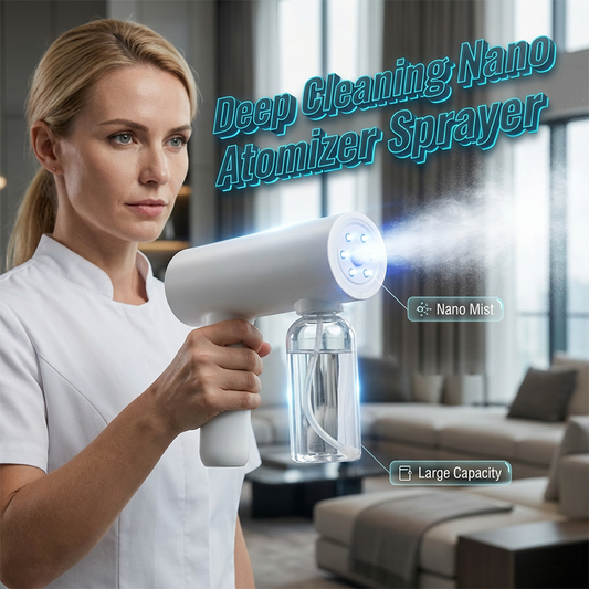 Pistola nebulizzatrice disinfettante nano atomizzatrice senza fili