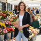 Cardigan casual da donna a maniche corte