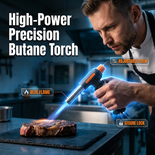 Torcia a butano multifunzione portatile