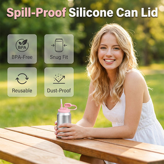 Coperchio in silicone per lattina di bibita