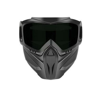 Maschera Integrale Protettiva con Occhiali Staccabili