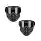 Maschera Integrale Protettiva con Occhiali Staccabili