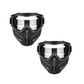 Maschera Integrale Protettiva con Occhiali Staccabili